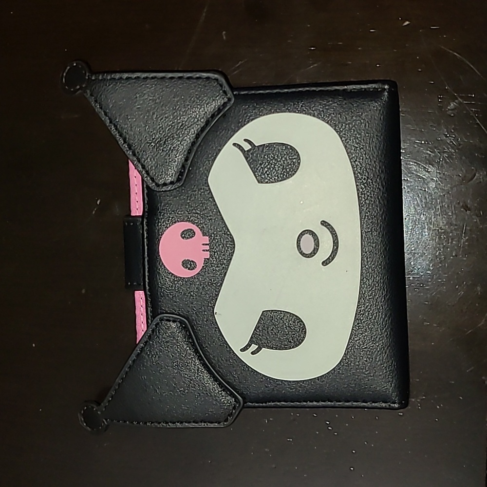 Loungefly Sanrio Kuromi Character Mini Flap Wallet